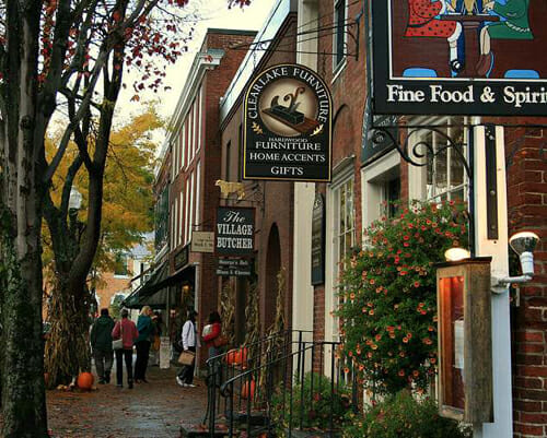 Woodstock Vermont Best Small Town Downtown