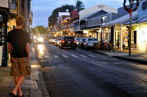 Lahaina Hawaii Best Small Town Downtown