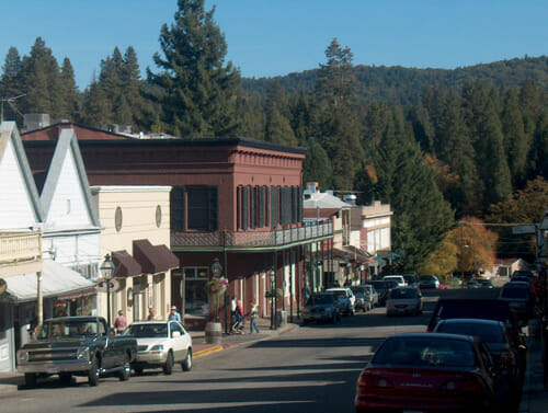 Nevada City California Best Small Town Downtown