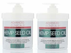 Advanced Clinicals top ten hemp lotions
