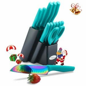 Marco Almond Top Ten Kitchen Knife Sets