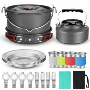 Odoland Top Ten Camping Cookware Sets