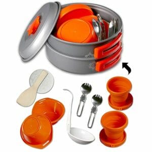 gear4U Top Ten Camping Cookware Sets
