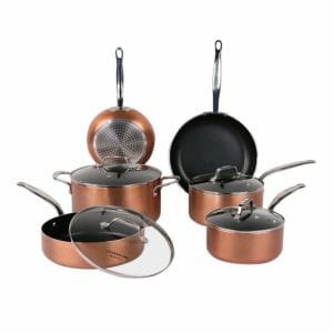 COOKSMARK Top 10 Best Aluminum Pots and Pans Sets