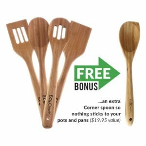 EcoCheph Top 10 Best Wooden and Bamboo Kitchen Utensil Sets