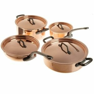 Matfer Bourgeat Top 10 Best Copper Pots and Pans Sets